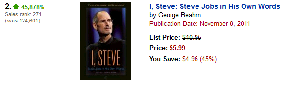 Amazon Biographie de Steve Jobs