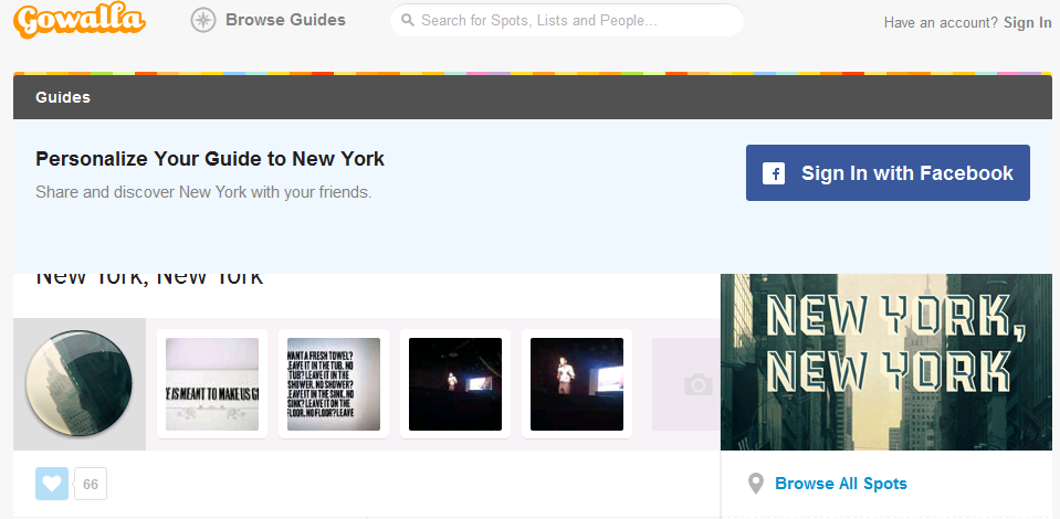 Gowalla image