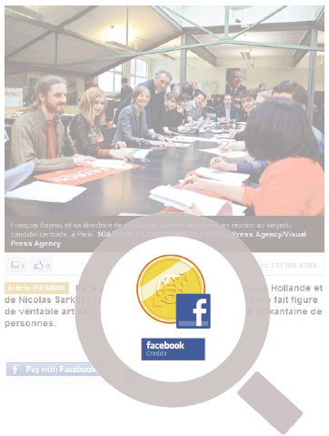 Antvoice le Figaro application Facebook Social Reader articles premium