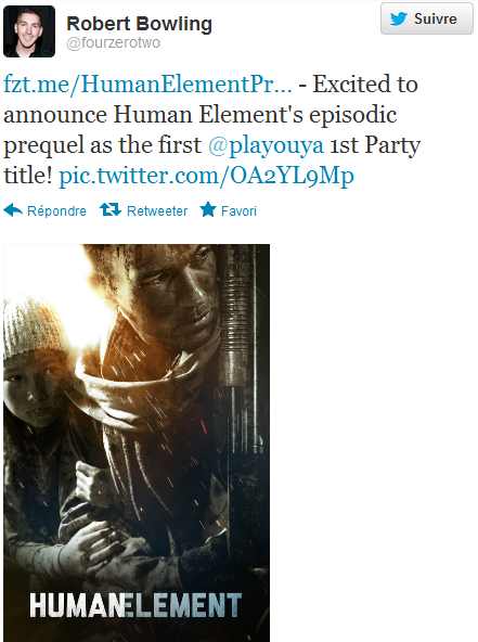 human elements premier jeu annonce sur Ouya