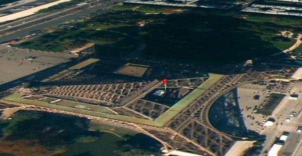 Iphone 5 Maps sur iOS 6 Erreur Tour Eiffel