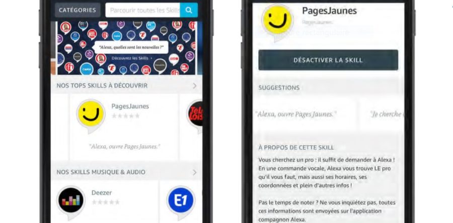 PagesJaunes annonce son Skill en français sur Alexa d’Amazon