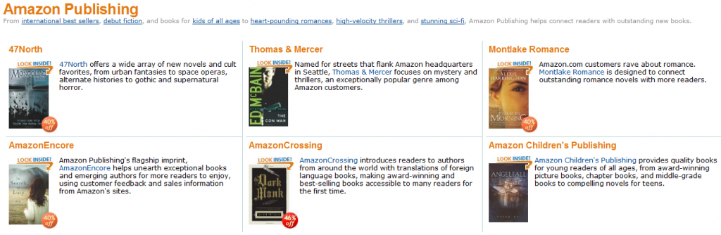 Amazon publishing