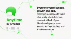 Anytime : l’apps de messagerie d’Amazon ?