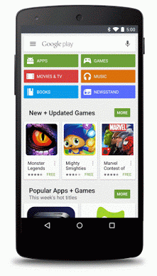 Appstore App Installs Google lance le paid searh sur Google Play