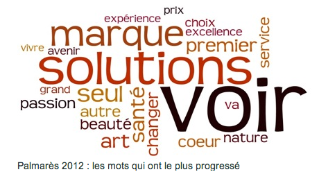 Le palmarès des mots 2012 qui ont le plus progressé 