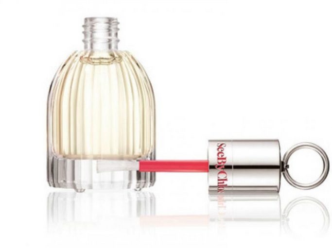 Chloé détournement parfum avec code du vernis à ongles