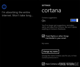 Premières images et vidéo de Cortana de Microsoft, le concurrent de SIRI