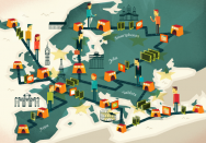 Etude. Apps economy en Europe, combien de divisions ?