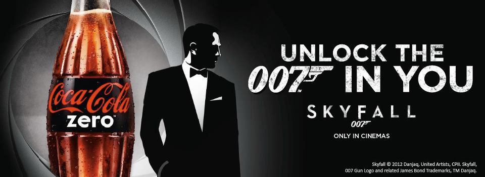 Facebook coke zero unlock the 007 in you