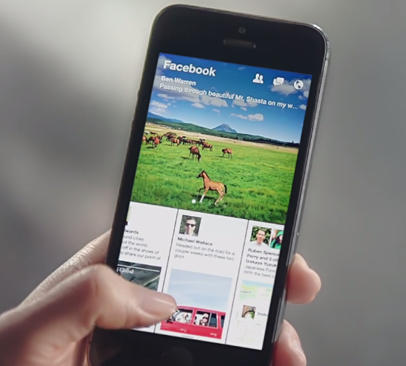 Facebook Paper disponible sur iOS : Le story telling en mode premium