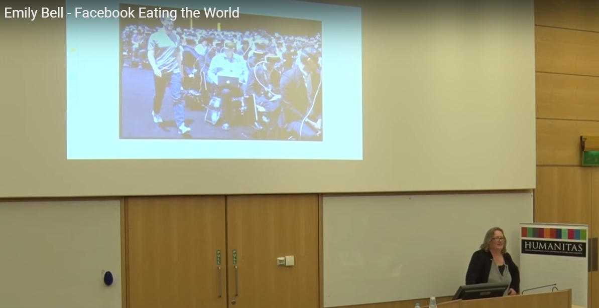 Facebook mange le monde par Emily Bell Columbia School of Journalism