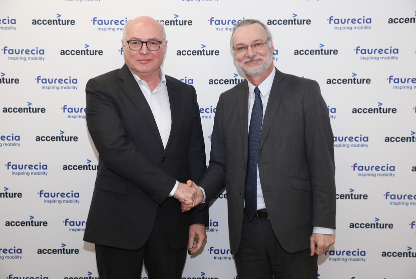 Accenture et Faurecia s’allient pour inventer le futur de l’automobile