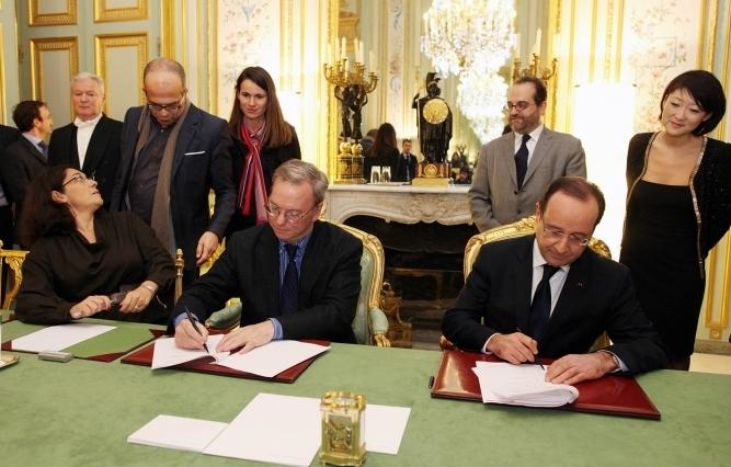 Google elysee accord fonds 60 millions euros faveur de la presse