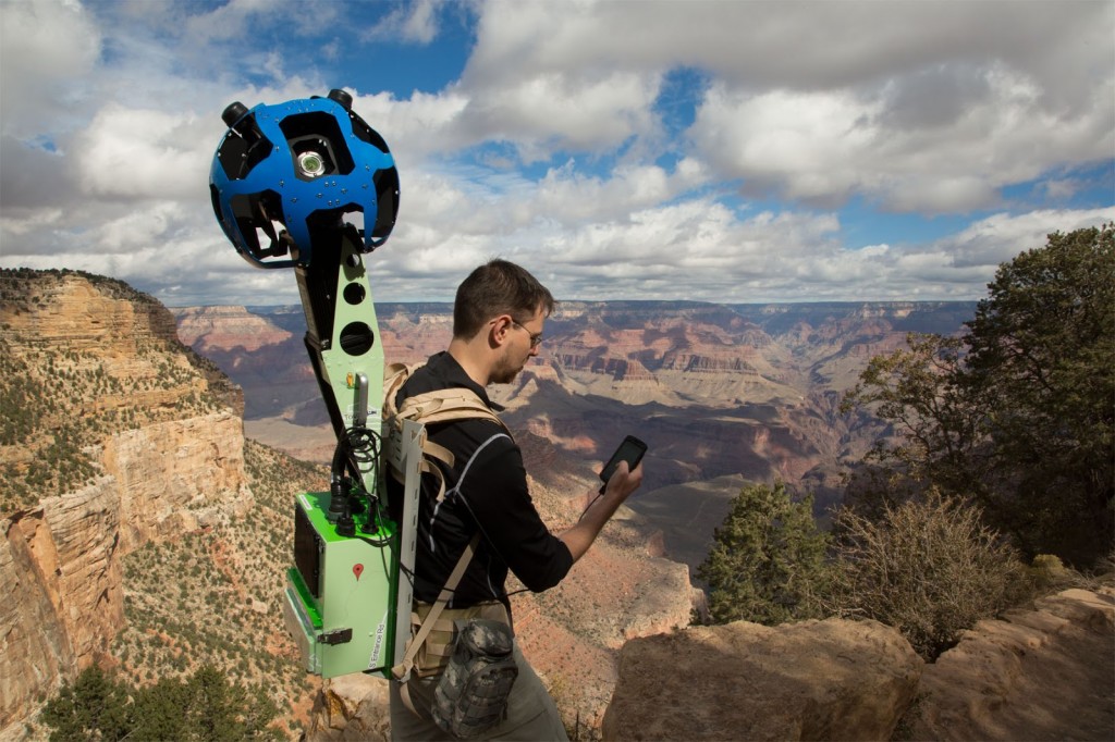 Google maps google street view trekker grand canyon