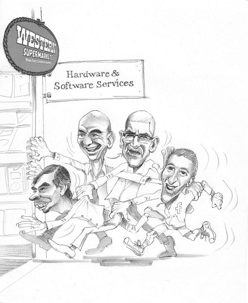 Hardware Software and Services nouveau paradigmes des geants high tech Gafa HSS