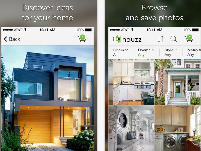 Houzz le phénomène de la décoration intérieure Apps Mobile