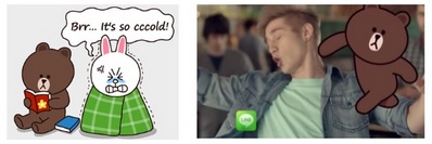 Les virtual stickers de Line et KakaoTalk - Jwt tendances mobile 2014