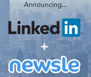 Linkedin rachète Newle