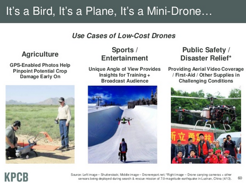 Mary Meeker 2013 l avenement des mini drones