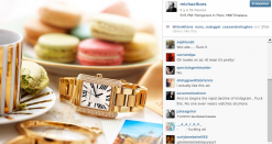 Première publicité officielle sur Instagram