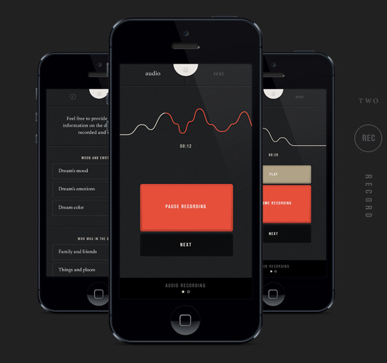 Shadow une application pour enregister ses rêves