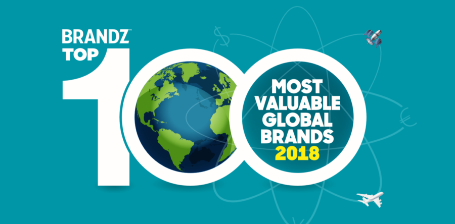 Le classement BrandZ TM Top 100 2018 des marques globales les plus puissantes au monde enregistre sa plus forte croissance depuis sa création en 2006
