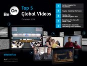 Top5 des vidéos de brand content dans le monde en octobre par Be On, la plateforme vidéo d’AOL