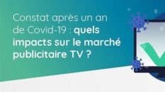 Covid-19 et marché publicitaire TV : Infographie Admo.tv