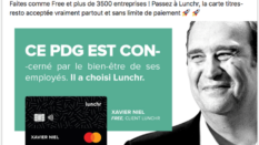 Ce PDG est con- ! Quand Lunchr frappe très fort sur Linkedin