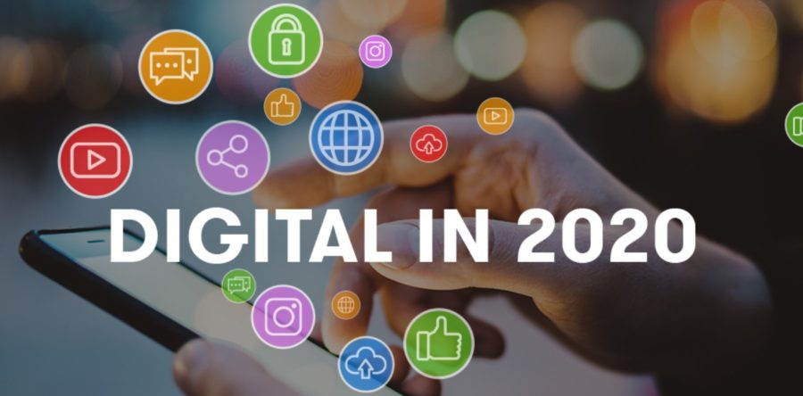 Digital Report 2020 : changements de comportements sur le digital pendant le confinement (We Are Social/ Hootsuite)