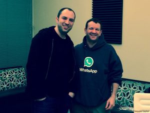 facebook rachete Whatsapp fondé par Jan Koum et Brian Acton pour 16 milliards de dollars