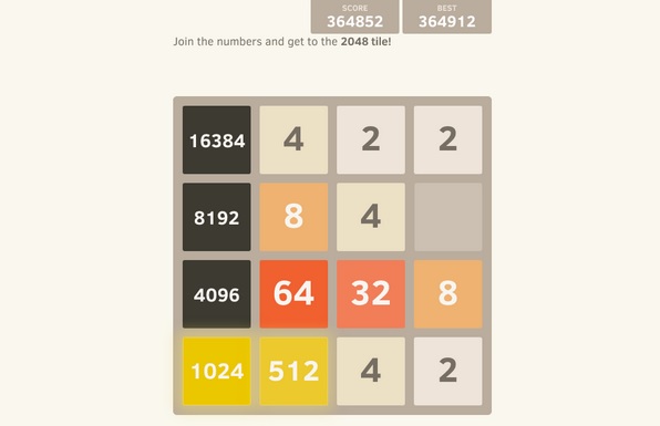 high score 2048