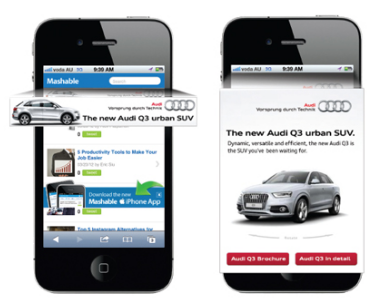inmobi publicité mobile richmedia