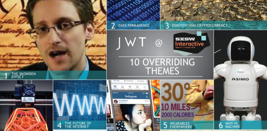 Les 10 tendances phares de SXSW 2014 par JWT