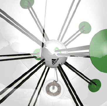 objets connectes adidas smartball