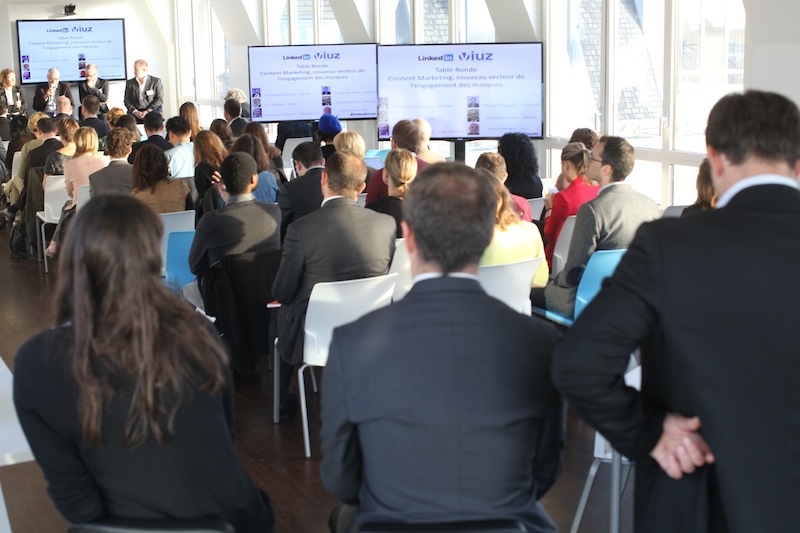 Table Ronde LinkedIn-Viuz : 4 insights sur le Content Marketing