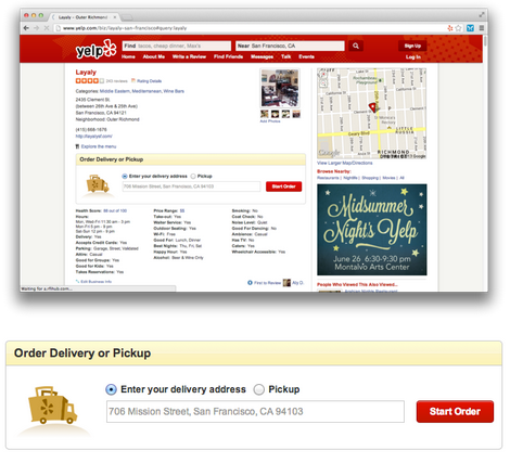 yelp devient transactionnel livraison a emporter restaurant reservation dentistes